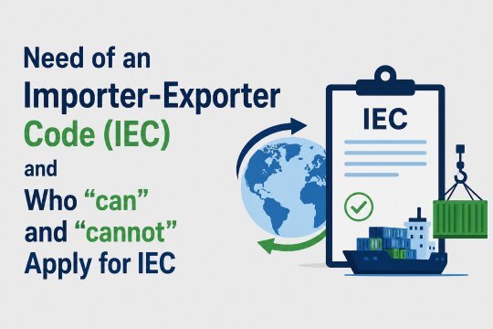 Need of an Import Export Code IEC