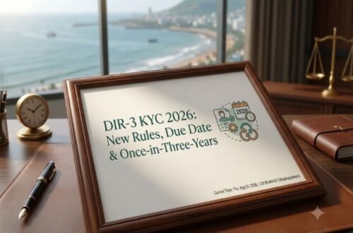 DIR-3 KYC 2026: New Rules, Due Date & Once-in-Three-Years KYC